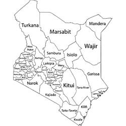 Dibujo para colorear: Kenia (Geografía y Lugares) #190684 - Dibujos para Colorear e Imprimir Gratis