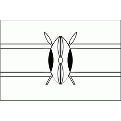 Dibujo para colorear: Kenia (Geografía y Lugares) #190689 - Dibujos para Colorear e Imprimir Gratis