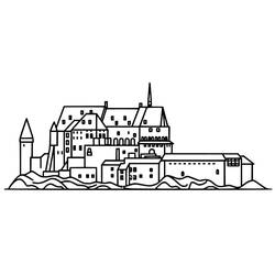 Dibujo para colorear: Luxemburgo (Geografía y Lugares) #183960 - Dibujos para Colorear e Imprimir Gratis