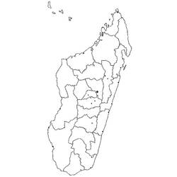 Dibujo para colorear: Madagascar (Geografía y Lugares) #191648 - Dibujos para Colorear e Imprimir Gratis