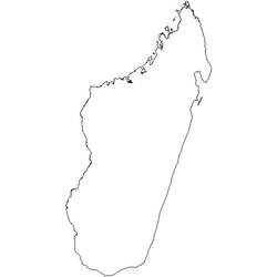 Dibujo para colorear: Madagascar (Geografía y Lugares) #191651 - Dibujos para Colorear e Imprimir Gratis