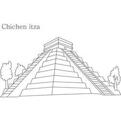 Dibujo para colorear: México (Geografía y Lugares) #184026 - Dibujos para Colorear e Imprimir Gratis