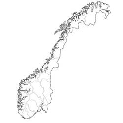 Dibujo para colorear: Noruega (Geografía y Lugares) #184100 - Dibujos para Colorear e Imprimir Gratis