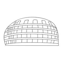 Dibujo para colorear: Pavo (Geografía y Lugares) #190559 - Dibujos para Colorear e Imprimir Gratis