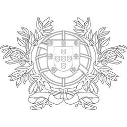 Dibujo para colorear: Portugal (Geografía y Lugares) #215971 - Dibujos para Colorear e Imprimir Gratis