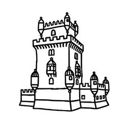 Dibujo para colorear: Portugal (Geografía y Lugares) #215981 - Dibujos para Colorear e Imprimir Gratis