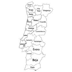 Dibujo para colorear: Portugal (Geografía y Lugares) #215988 - Dibujos para Colorear e Imprimir Gratis