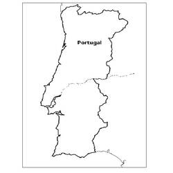 Dibujo para colorear: Portugal (Geografía y Lugares) #215990 - Dibujos para Colorear e Imprimir Gratis
