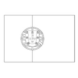 Dibujo para colorear: Portugal (Geografía y Lugares) #218170 - Dibujos para Colorear e Imprimir Gratis