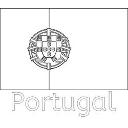 Dibujo para colorear: Portugal (Geografía y Lugares) #218172 - Dibujos para Colorear e Imprimir Gratis