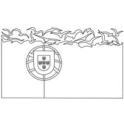 Dibujo para colorear: Portugal (Geografía y Lugares) #218173 - Dibujos para Colorear e Imprimir Gratis
