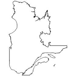 Dibujo para colorear: Quebec (Geografía y Lugares) #194310 - Dibujos para Colorear e Imprimir Gratis