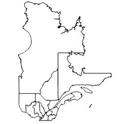 Dibujo para colorear: Quebec (Geografía y Lugares) #194311 - Dibujos para Colorear e Imprimir Gratis