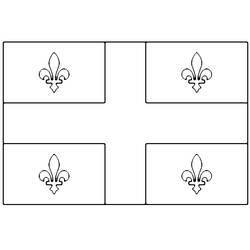 Dibujo para colorear: Quebec (Geografía y Lugares) #194312 - Dibujos para Colorear e Imprimir Gratis