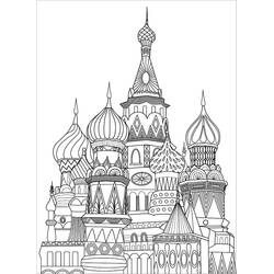 Dibujo para colorear: Rusia (Geografía y Lugares) #192545 - Dibujos para Colorear e Imprimir Gratis
