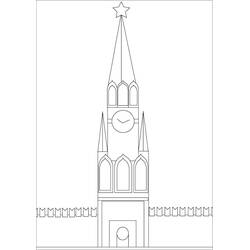 Dibujo para colorear: Rusia (Geografía y Lugares) #192554 - Dibujos para Colorear e Imprimir Gratis