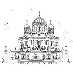Dibujo para colorear: Rusia (Geografía y Lugares) #192555 - Dibujos para Colorear e Imprimir Gratis