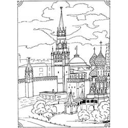 Dibujo para colorear: Rusia (Geografía y Lugares) #192557 - Dibujos para Colorear e Imprimir Gratis