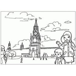 Dibujo para colorear: Rusia (Geografía y Lugares) #192558 - Dibujos para Colorear e Imprimir Gratis