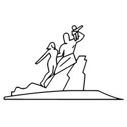 Dibujo para colorear: Senegal (Geografía y Lugares) #190698 - Dibujos para Colorear e Imprimir Gratis