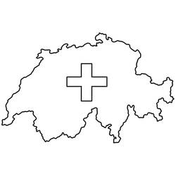 Dibujo para colorear: Suiza (Geografía y Lugares) #183873 - Dibujos para Colorear e Imprimir Gratis