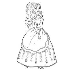 Dibujo para colorear: Barbie (Juguetes y Juegos) #27457 - Dibujos para Colorear e Imprimir Gratis