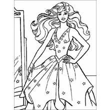 Dibujo Barbie (Juguetes y Juegos) #27488 para imprimir y colorear