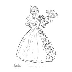 Dibujo para colorear: Barbie (Juguetes y Juegos) #27652 - Dibujos para Colorear e Imprimir Gratis