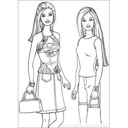 Dibujo Barbie (Juguetes y Juegos) #27733 para imprimir y colorear