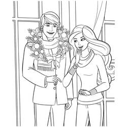 Dibujo para colorear: Barbie y Ken (Juguetes y Juegos) #219777 - Dibujos para Colorear e Imprimir Gratis