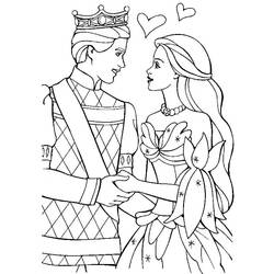 Dibujo para colorear: Barbie y Ken (Juguetes y Juegos) #219778 - Dibujos para Colorear e Imprimir Gratis