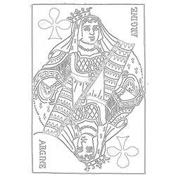 Dibujo para colorear: Carta de Tarot (Juguetes y Juegos) #219874 - Dibujos para Colorear e Imprimir Gratis