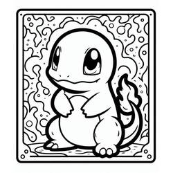 Dibujo para colorear: Carta Pokémon (Juguetes y Juegos) #213889 - Dibujos para Colorear e Imprimir Gratis