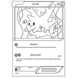 Dibujo para colorear: Carta Pokémon (Juguetes y Juegos) #213894 - Dibujos para Colorear e Imprimir Gratis