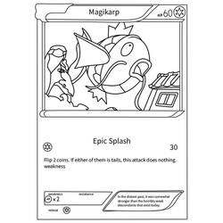Dibujo para colorear: Carta Pokémon (Juguetes y Juegos) #213896 - Dibujos para Colorear e Imprimir Gratis