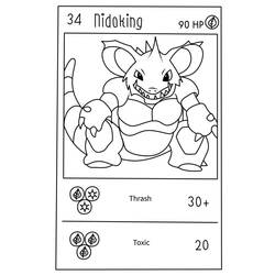 Dibujo para colorear: Carta Pokémon (Juguetes y Juegos) #213900 - Dibujos para Colorear e Imprimir Gratis