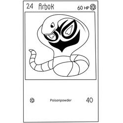Dibujo para colorear: Carta Pokémon (Juguetes y Juegos) #213903 - Dibujos para Colorear e Imprimir Gratis