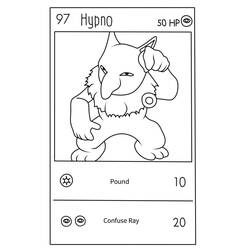 Dibujo para colorear: Carta Pokémon (Juguetes y Juegos) #213906 - Dibujos para Colorear e Imprimir Gratis