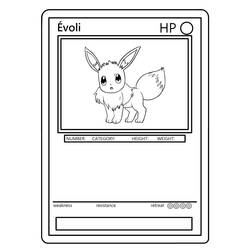 Dibujo para colorear: Carta Pokémon (Juguetes y Juegos) #213909 - Dibujos para Colorear e Imprimir Gratis