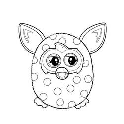 Dibujo para colorear: Furby (Juguetes y Juegos) #218547 - Dibujos para Colorear e Imprimir Gratis