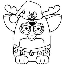 Dibujo para colorear: Furby (Juguetes y Juegos) #218554 - Dibujos para Colorear e Imprimir Gratis