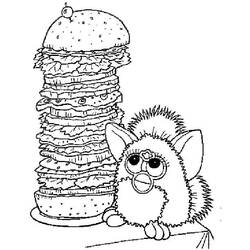 Dibujo para colorear: Furby (Juguetes y Juegos) #218559 - Dibujos para Colorear e Imprimir Gratis