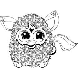 Dibujo para colorear: Furby (Juguetes y Juegos) #218563 - Dibujos para Colorear e Imprimir Gratis