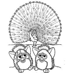 Dibujo para colorear: Furby (Juguetes y Juegos) #218566 - Dibujos para Colorear e Imprimir Gratis
