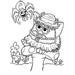 Dibujo para colorear: Furby (Juguetes y Juegos) #218567 - Dibujos para Colorear e Imprimir Gratis