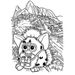Dibujo para colorear: Furby (Juguetes y Juegos) #218570 - Dibujos para Colorear e Imprimir Gratis