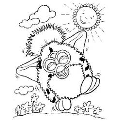 Dibujo para colorear: Furby (Juguetes y Juegos) #218581 - Dibujos para Colorear e Imprimir Gratis