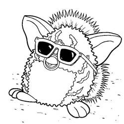 Dibujo para colorear: Furby (Juguetes y Juegos) #218584 - Dibujos para Colorear e Imprimir Gratis