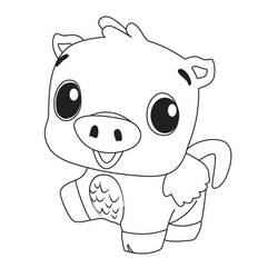 Dibujo para colorear: Hatchimals (Juguetes y Juegos) #196752 - Dibujos para Colorear e Imprimir Gratis