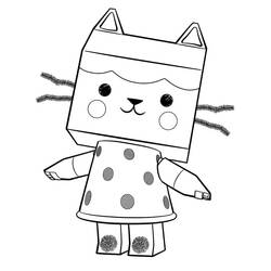 Dibujo para colorear: La Casa de Muñecas de Gabby (Juguetes y Juegos) #181029 - Dibujos para Colorear e Imprimir Gratis